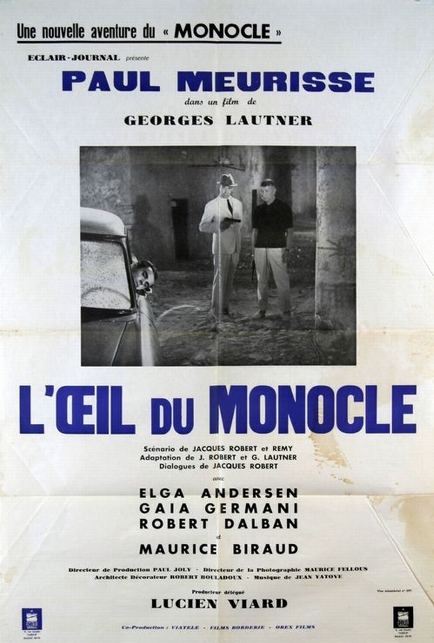 L'Oeil du monocle - Plagáty