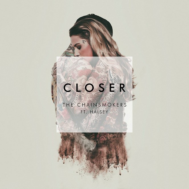 The Chainsmokers feat. Halsey - Closer - Plakate