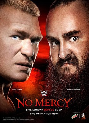 WWE No Mercy - Plakate