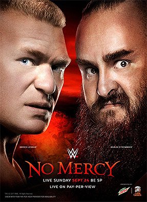 WWE No Mercy - Plakaty