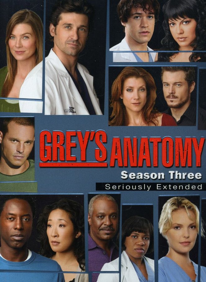 Anatomia de Grey - A Anatomia de Grey - Season 3 - Cartazes
