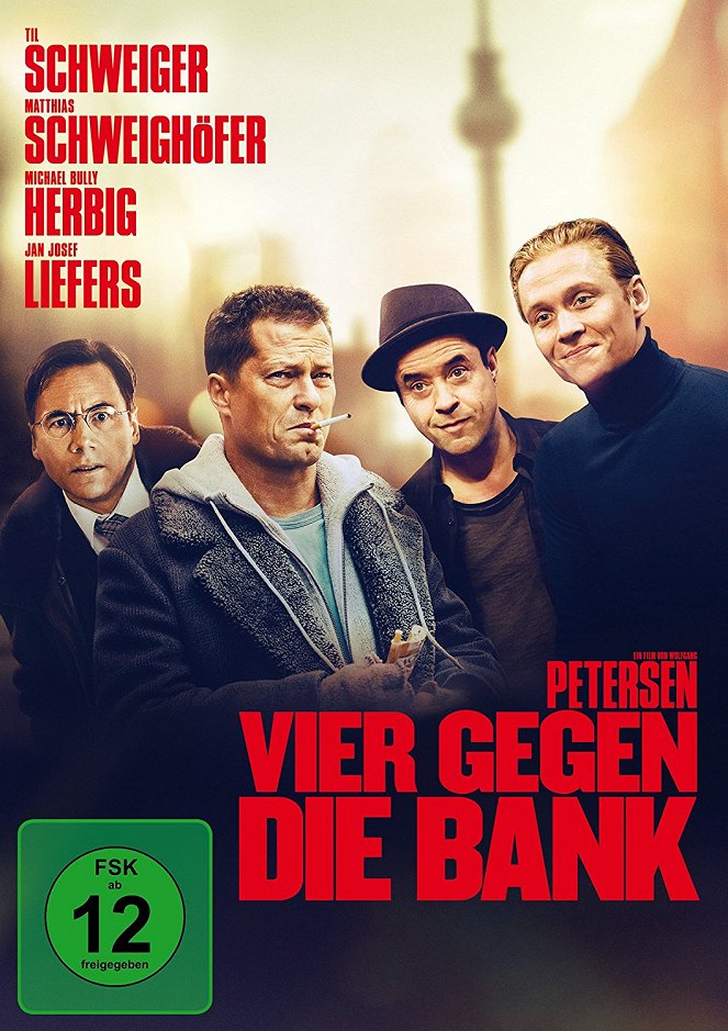 Four Against the Bank - Posters