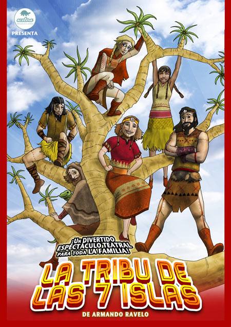 La tribu de las 7 Islas - Plakaty