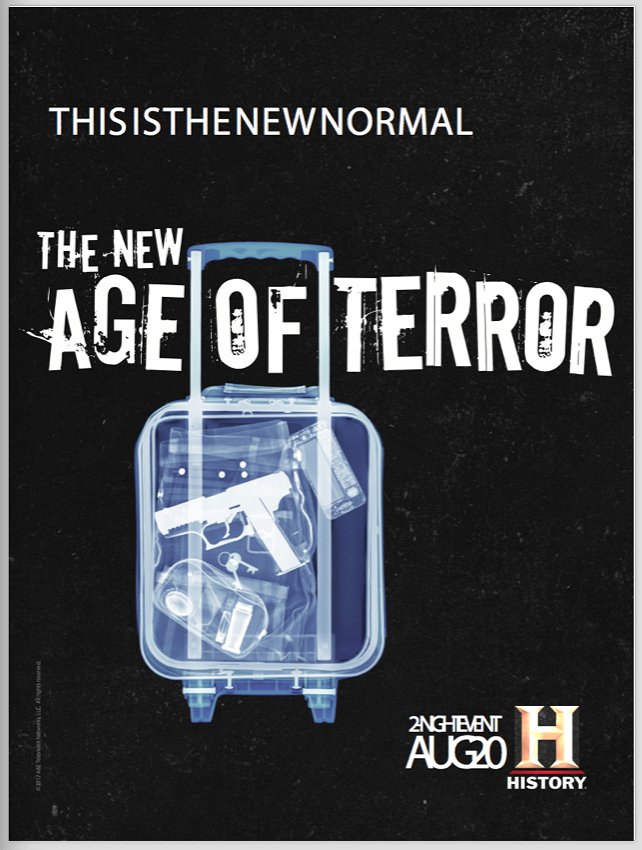 The New Age of Terror - Cartazes