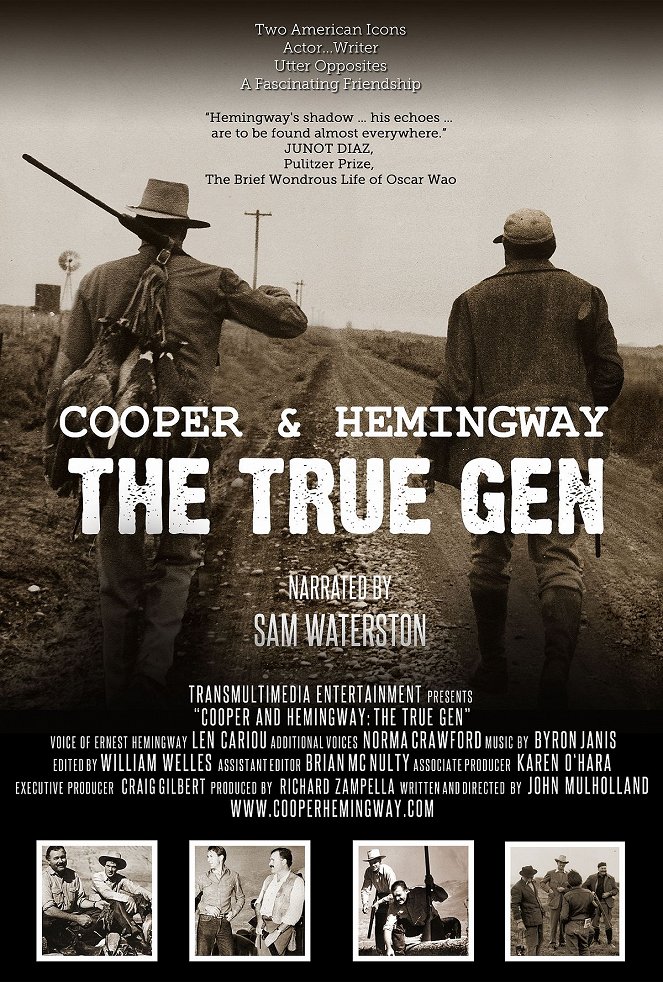 Cooper and Hemingway: The True Gen - Carteles