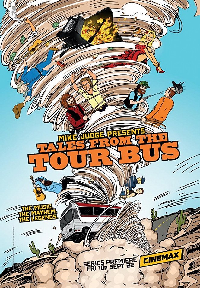 Mike Judge bemutatja: A turnébusz - Mike Judge bemutatja: A turnébusz - Season 1 - Plakátok