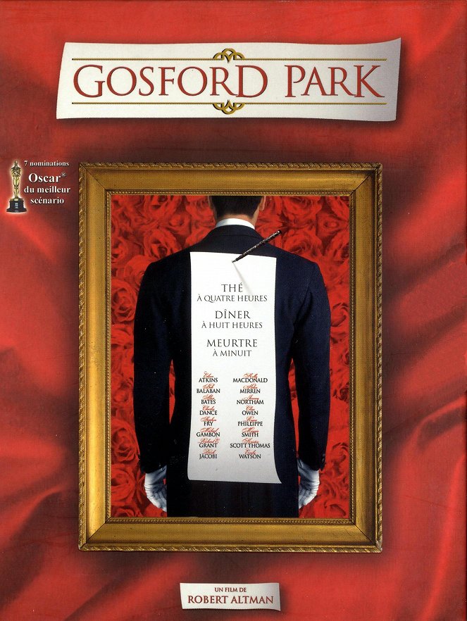 Gosford Park - Affiches