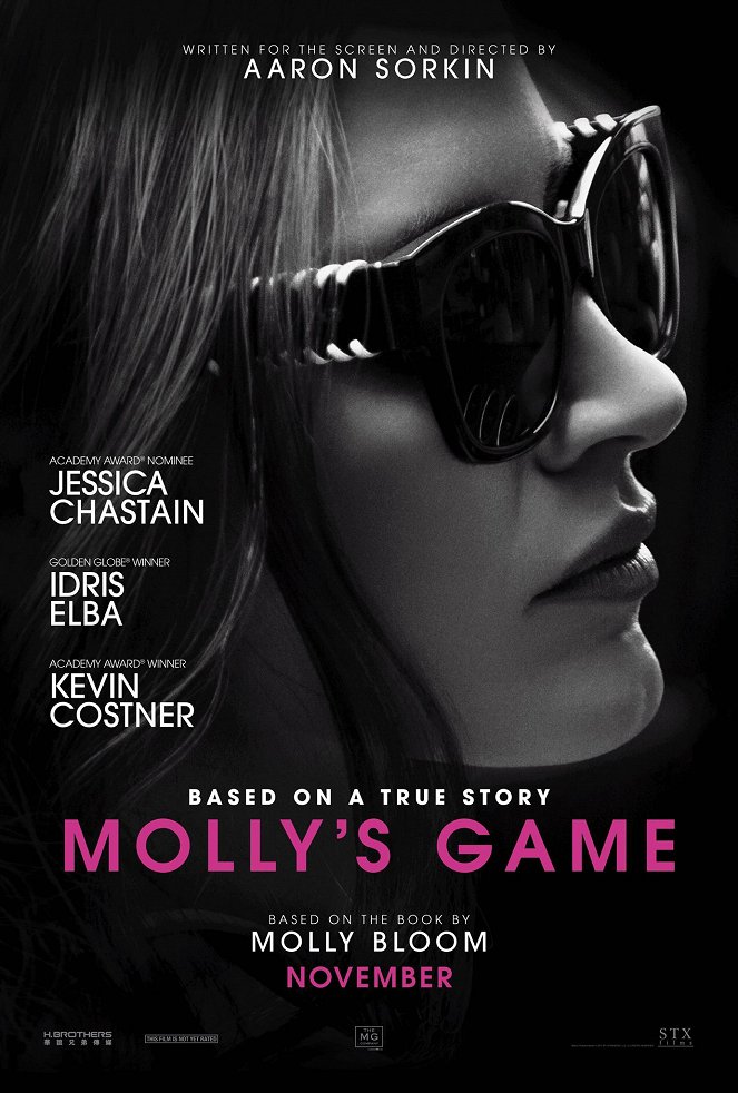 Molly's Game - Carteles