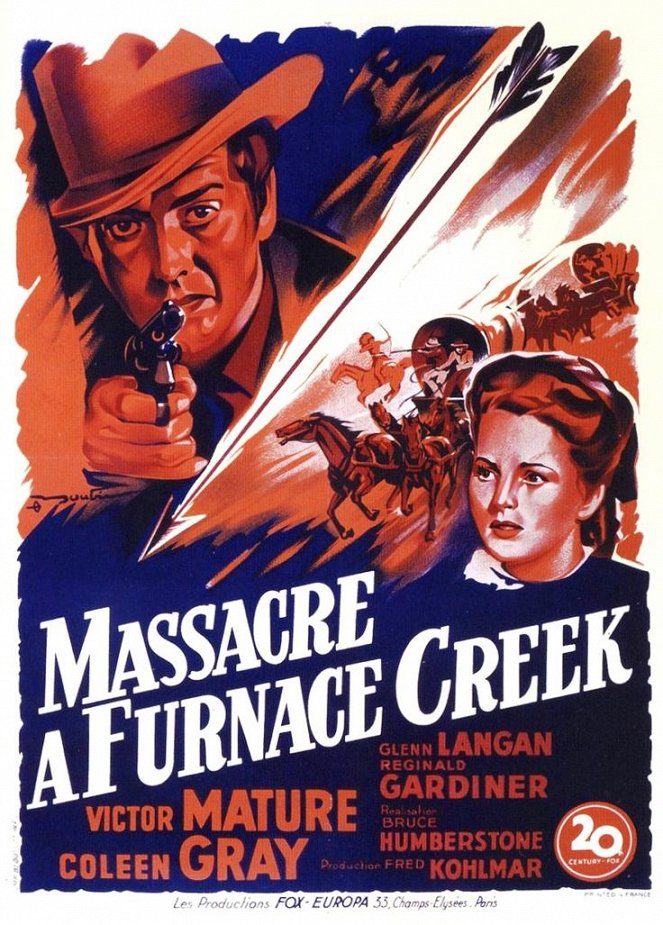 Massacre à Furnace Creek - Affiches