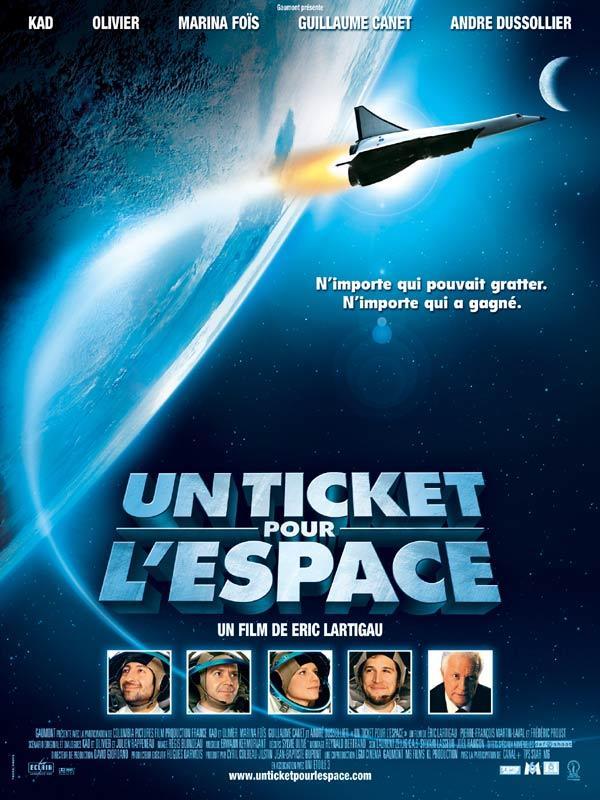 Un ticket pour l'espace - Julisteet