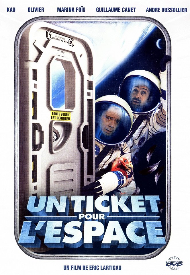 Un ticket pour l'espace - Plakátok