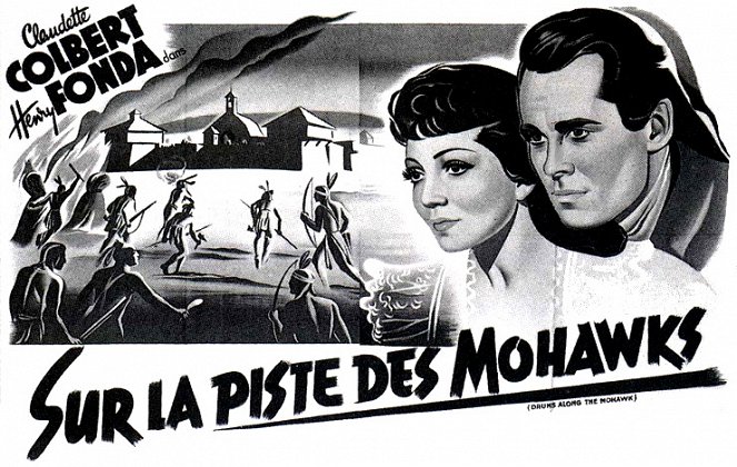 Sur la piste des Mohawks - Affiches