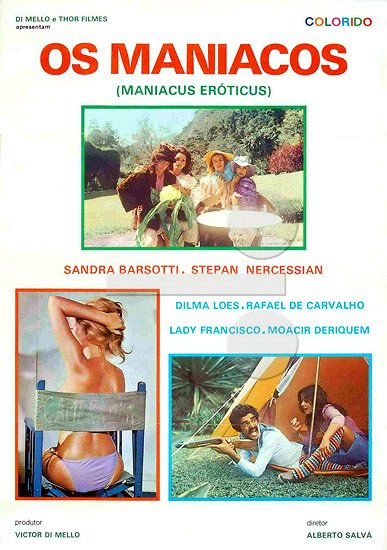 Os maniacos Eróticos - Posters