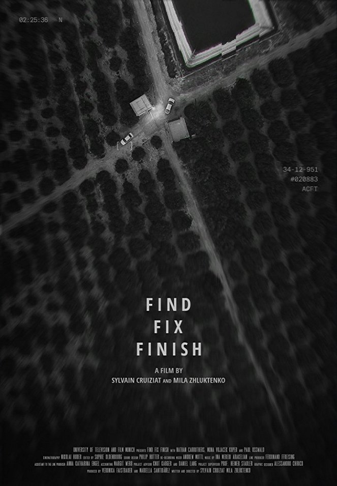 Find Fix Finish - Plakaty
