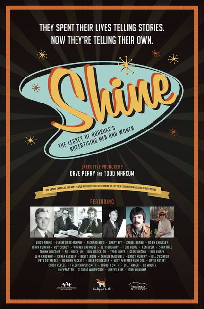 Shine: The Legacy of Roanoke's Ad Men and Women - Carteles