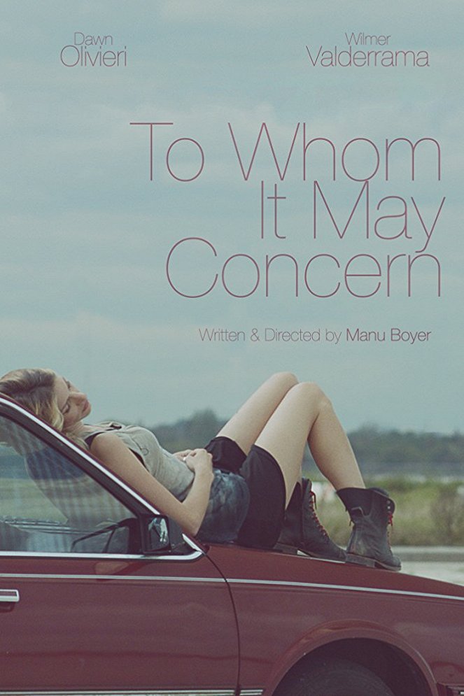 To Whom It May Concern - Affiches