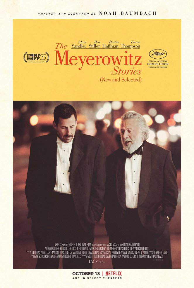 The Meyerowitz Stories - Carteles