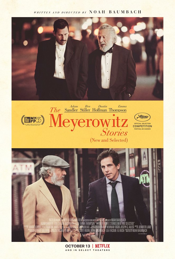 The Meyerowitz Stories (New and Selected) - Plakate