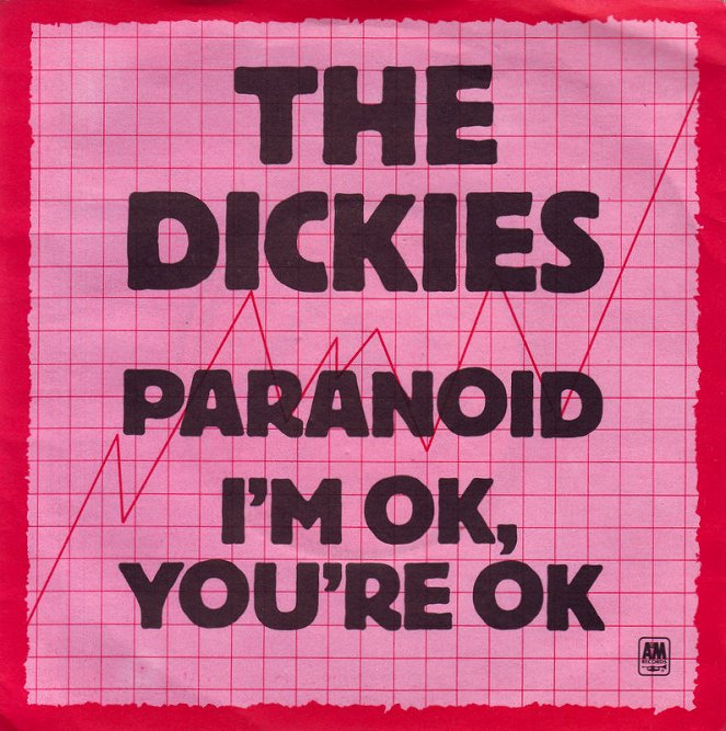 The Dickies - Paranoid - Affiches