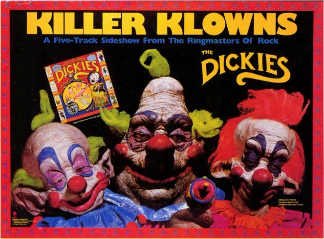 The Dickies - Killer Klowns (From Outer Space) - Affiches