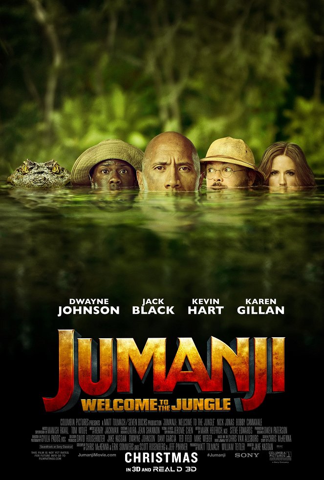 Jumanji: Przygoda w dżungli - Plakaty