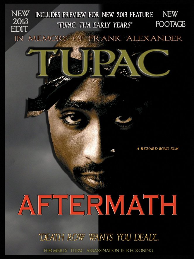 Tupac: Aftermath - Plakaty