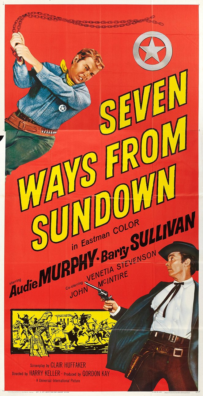 Seven Ways from Sundown - Plakáty