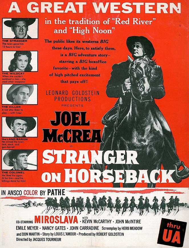 Stranger on Horseback - Plakátok