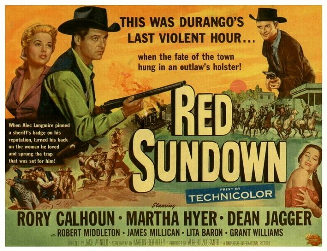 Red Sundown - Posters