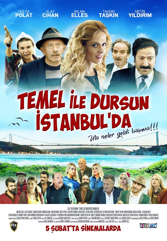 Temel ile Dursun İstanbul'da - Affiches