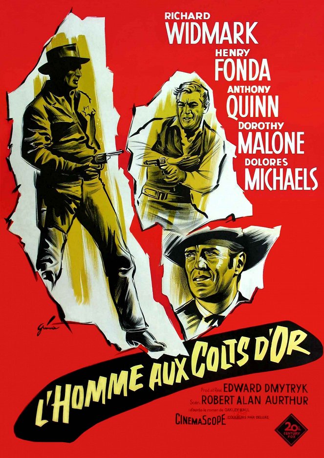 L'Homme aux Colts d'or - Affiches