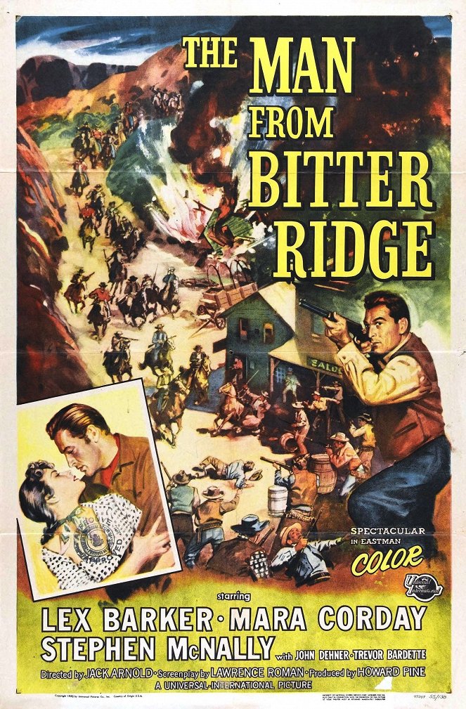 El hombre de Bitter Ridge - Carteles