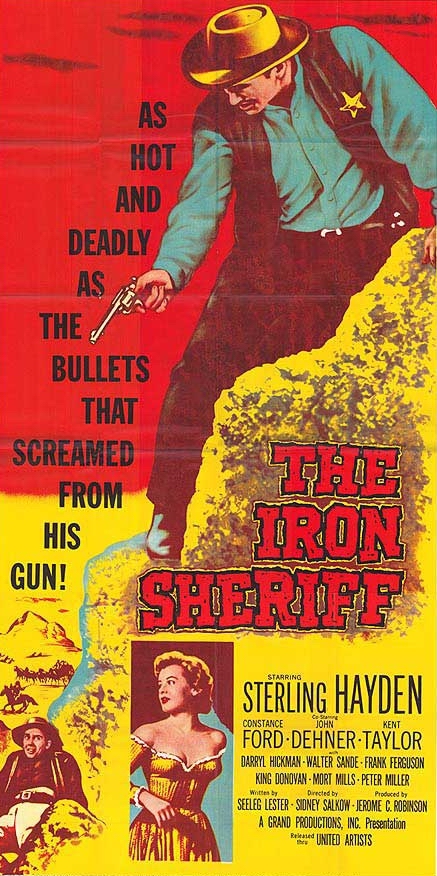 The Iron Sheriff - Carteles