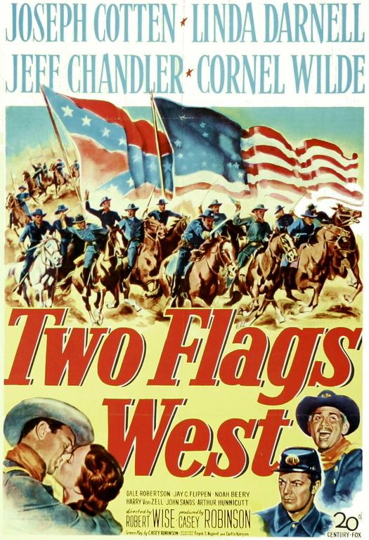 Two Flags West - Plakátok