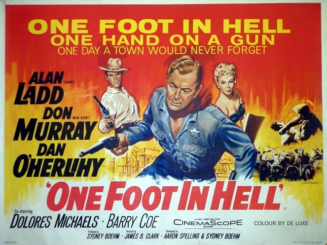 One Foot in Hell - Plakaty