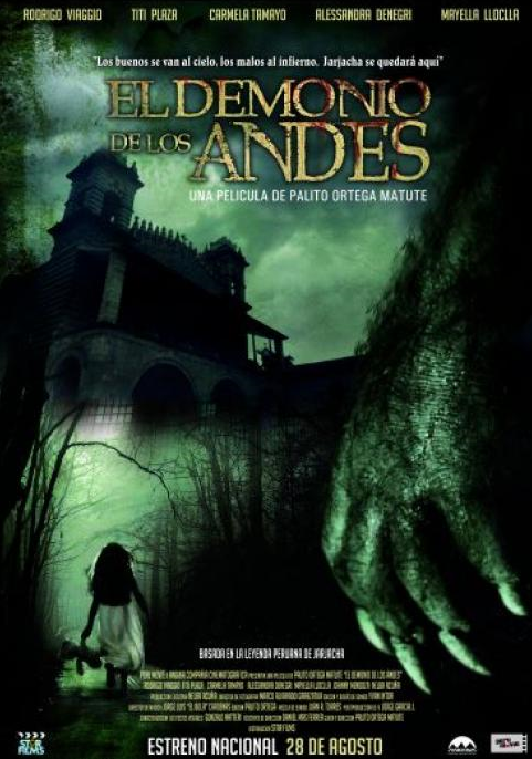 El demonio de los Andes - Posters