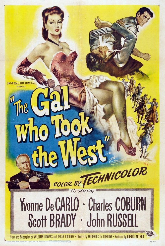 The Gal Who Took the West - Plakáty