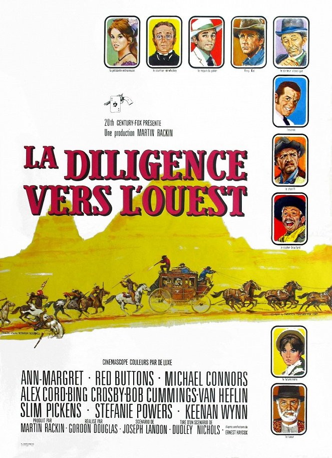 La Diligence vers l'Ouest - Affiches