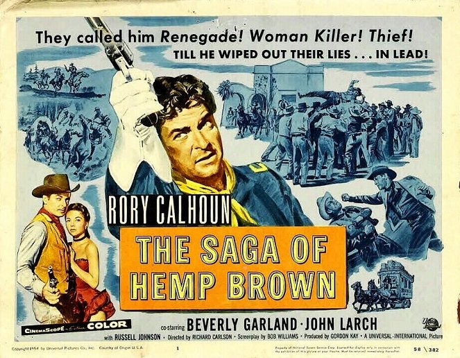 The Saga of Hemp Brown - Plakate