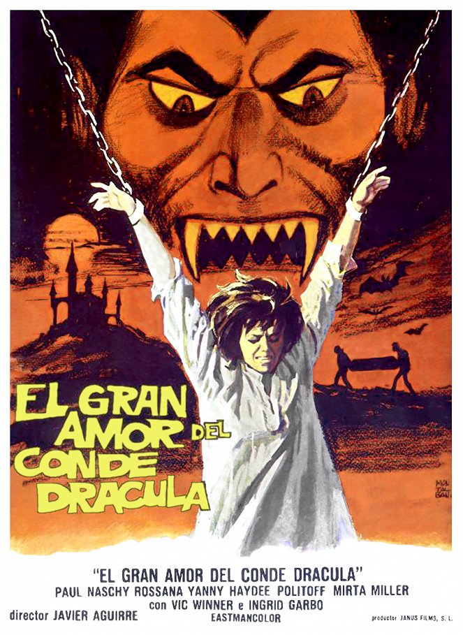 El gran amor del conde Drácula - Posters