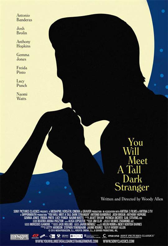 You Will Meet a Tall Dark Stranger - Posters