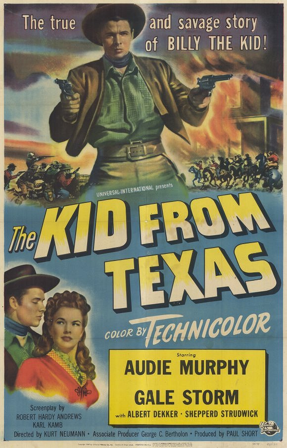 The Kid from Texas - Plakátok