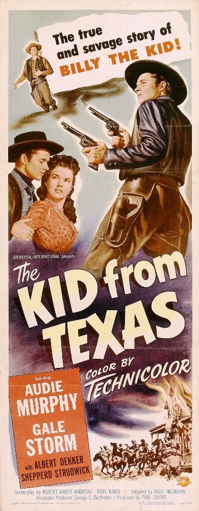 Le Kid du Texas - Affiches