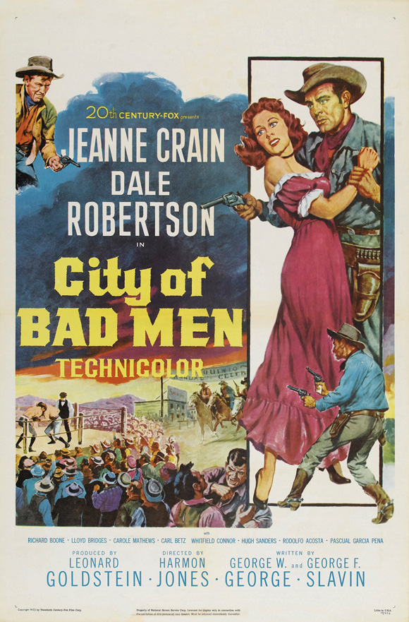 City of Bad Men - Plakáty