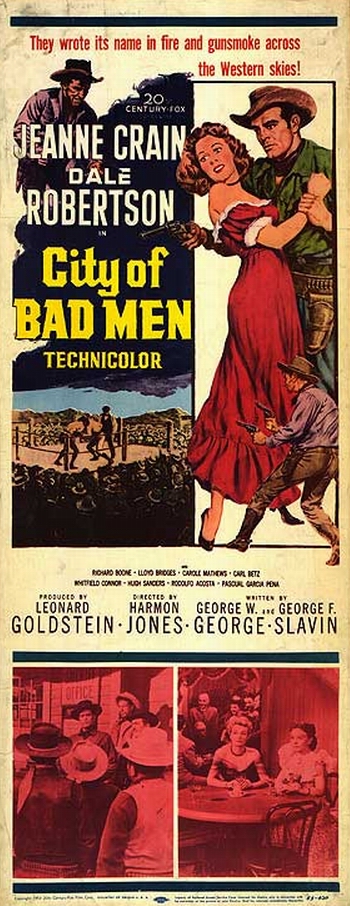 City of Bad Men - Plakáty