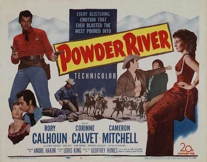 Powder River - Plakaty