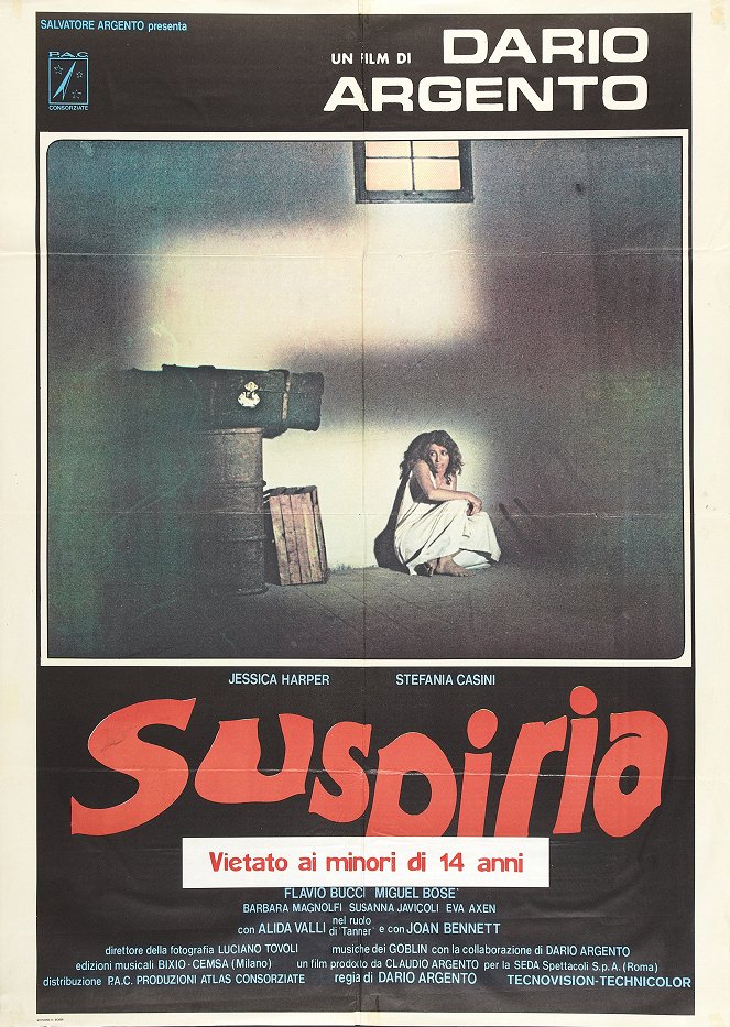 Suspiria de Dario Argento - Carteles