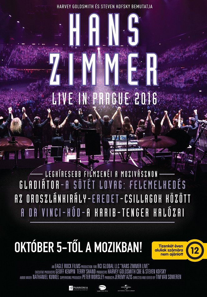 Hans Zimmer: Live in Prague - Plakátok