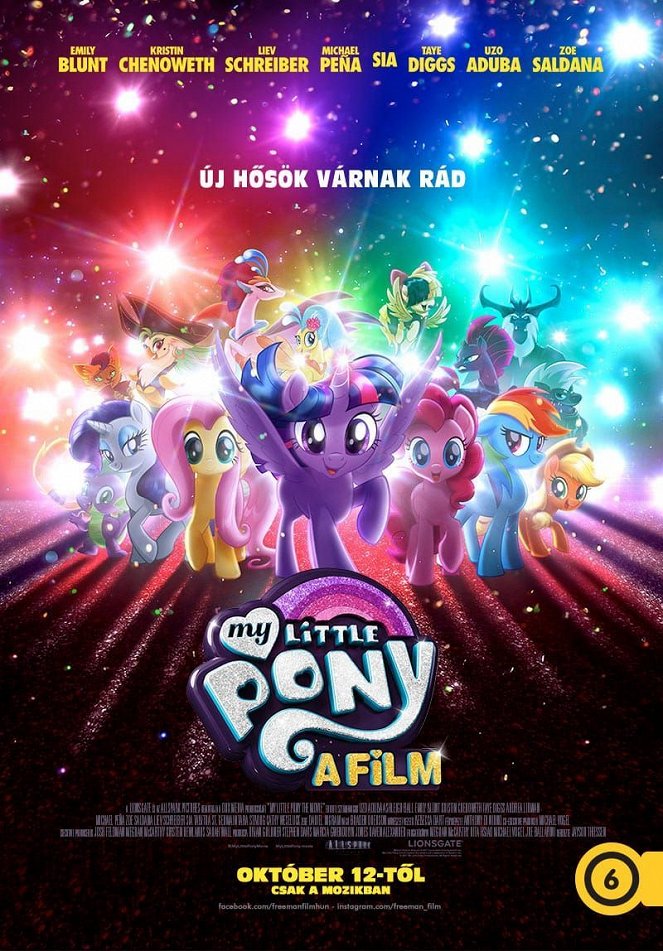 My Little Pony: A film - Plakátok