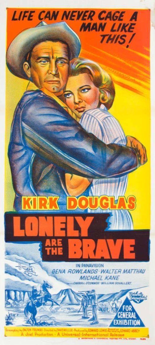 Lonely Are the Brave - Posters